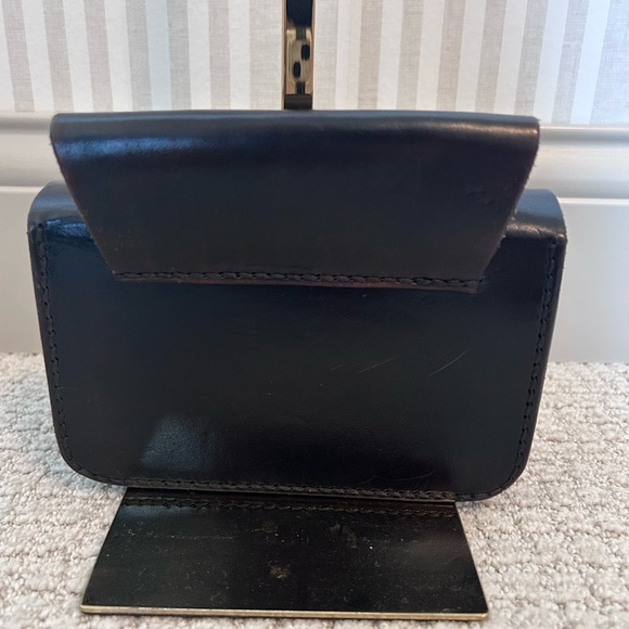 Vintage Ibiza Leather Belt Bag Chocolate Brown Gold Hardware - Picture 2 of 11